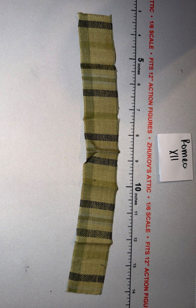 1/6 Scale WWII British Tartan Scarf