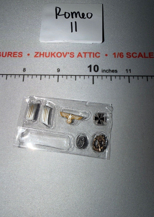 1/6 Scale WWII German Medal and Insignia Lot