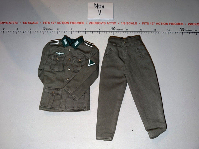 1/6 Scale WWII German Uniform Tunic and Trousers - Dragon
