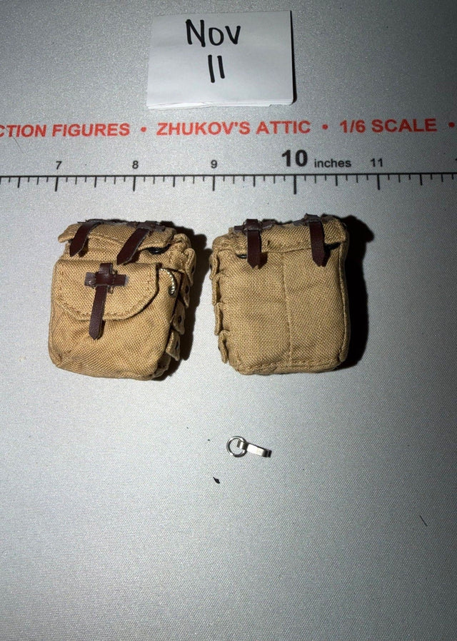 1/6 Scale WWII German Emgineer Pouches - Dragon