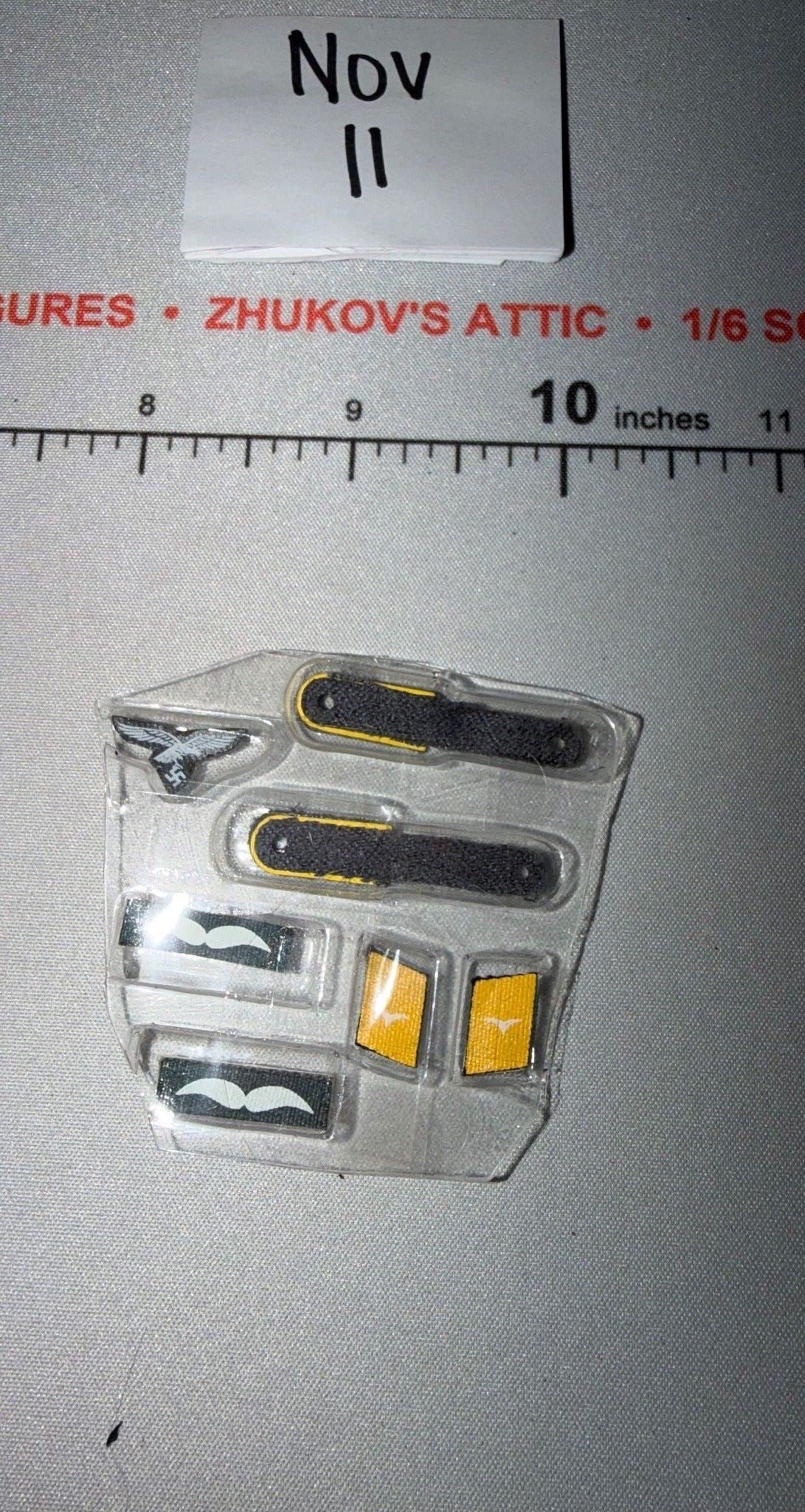 1/6 Scale WWII German Luftwaffe Rank Insignia Set - Dragon