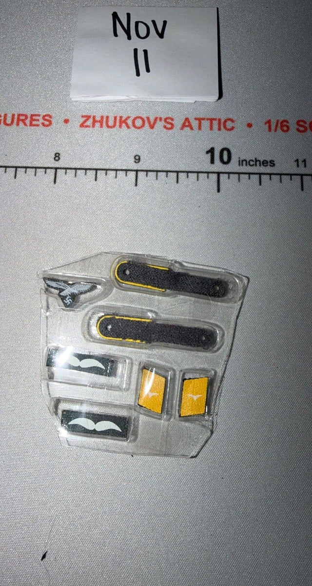 1/6 Scale WWII German Luftwaffe Rank Insignia Set - Dragon