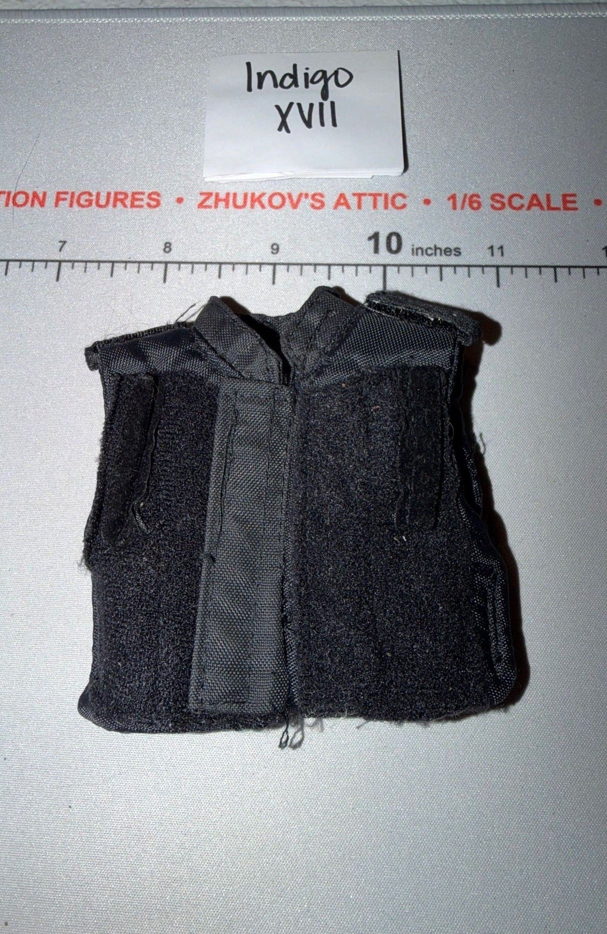 1/6 Scale Modern Era Black SWAT Vest - Ultimate Soldier