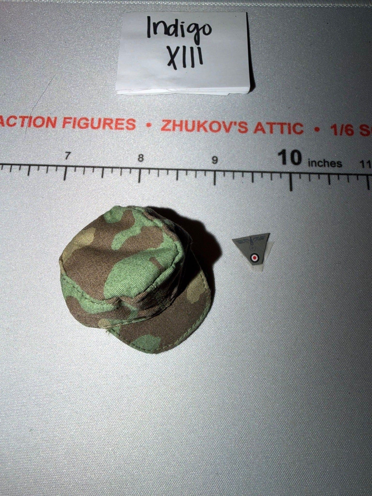 1/6 Scale WWII German Army Italian Camouflage Field Cap