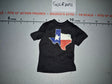 1/6 Scale Modern Era Texas Flag Black T-Shirt