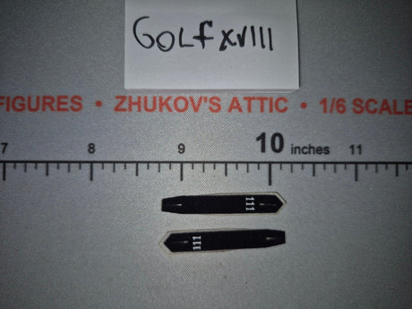 1/6 Scale WWII German Shoulder Board Set - DID