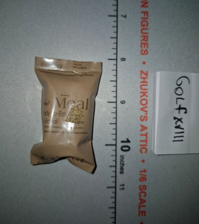1/6 Scale Modern MRE Ration Package - Chicken with Noodles