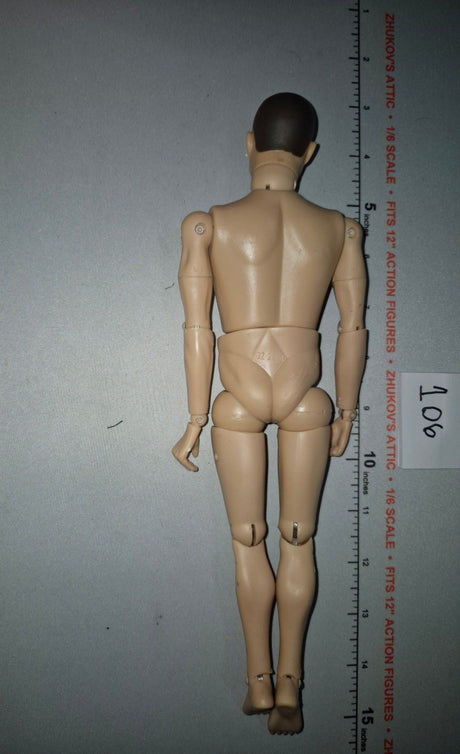 1/6 Scale Nude Vintage Remake Male Action Figure Body - GI Joe