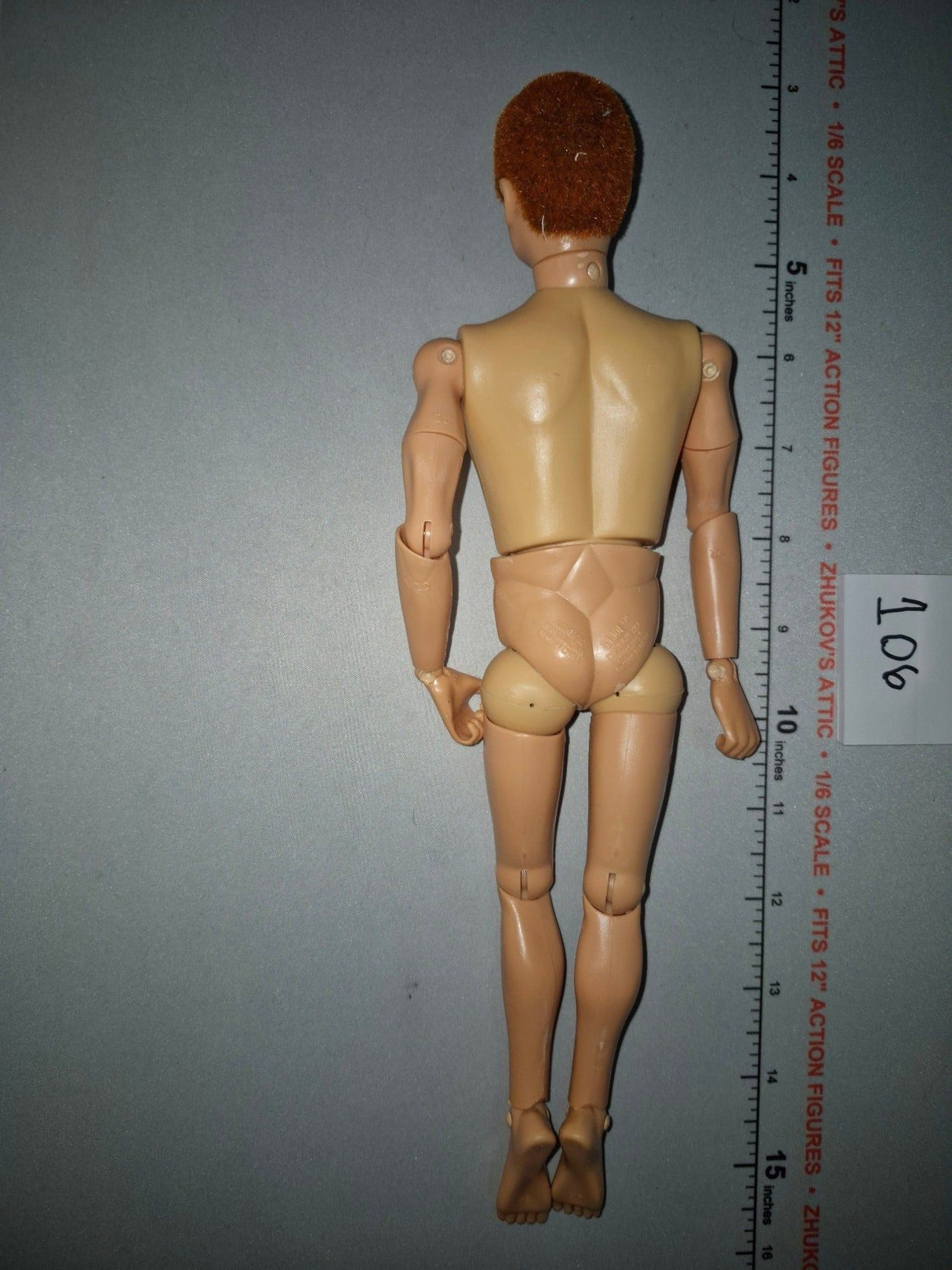1/6 Scale Nude Vintage Remake Figure - GI Joe