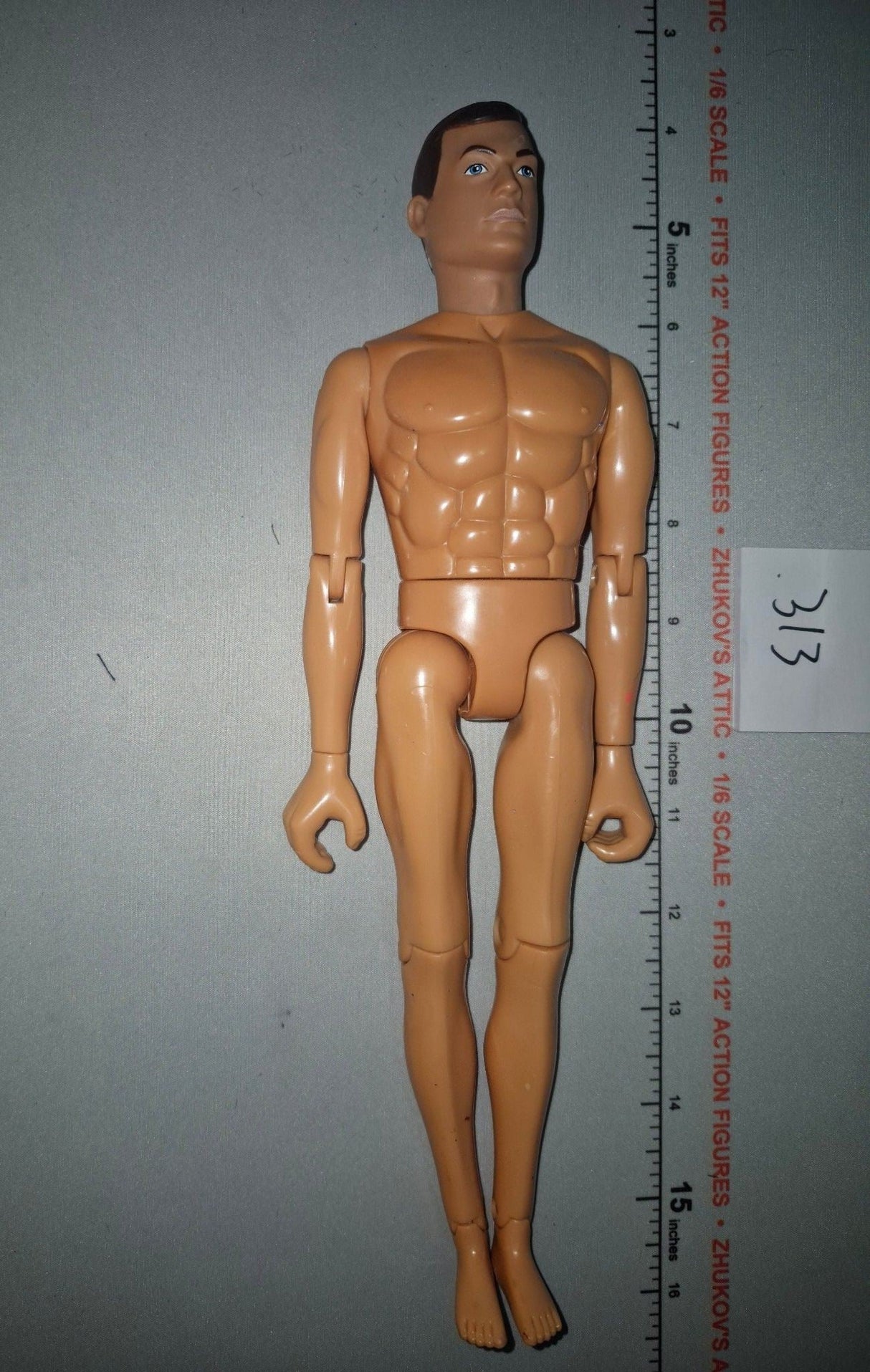 1/6 Scale Nude Male Action Figure Basic Body - GI Joe