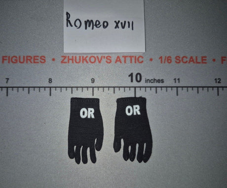 1/6 Scale Modern Era Tactical Gloves