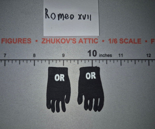 1/6 Scale Modern Era Tactical Gloves