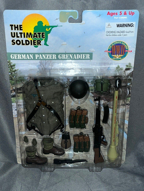 1/6 Scale Ultimate Soldier WWII German Panzer Grenadier Field Gear Set - NIB