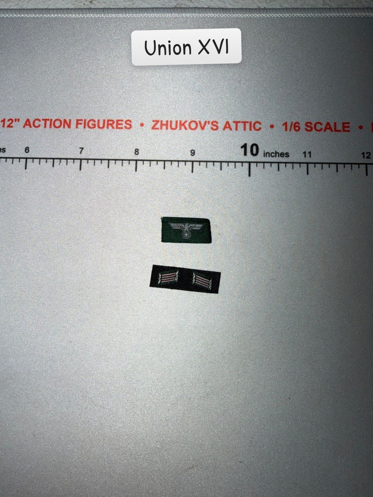 1/6 Scale WWII German Army Insignia Patch Set