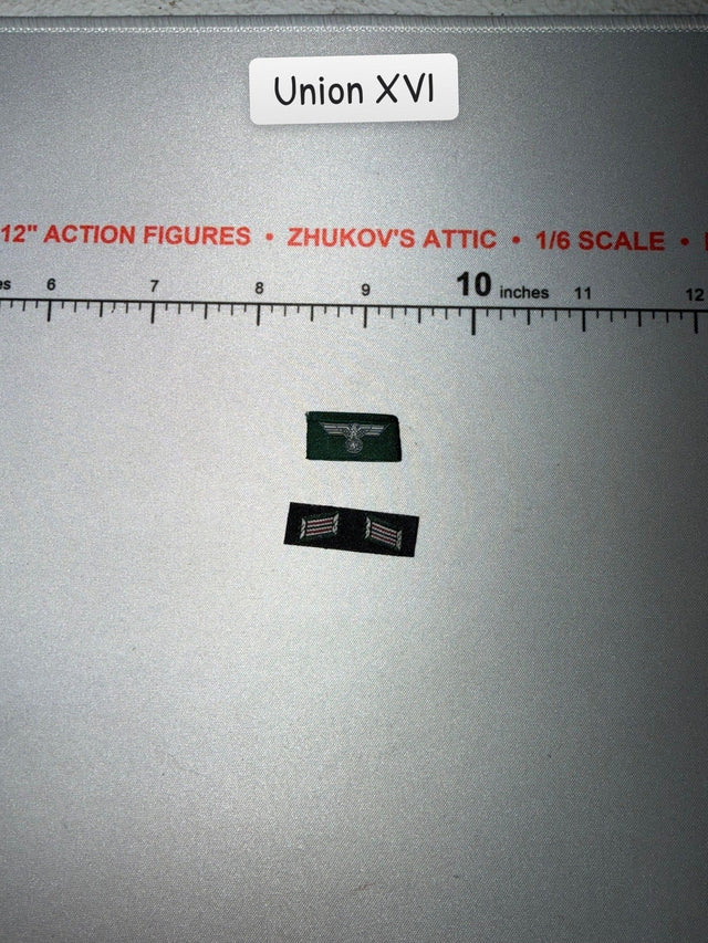 1/6 Scale WWII German Army Insignia Patch Set