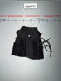 1/6 Scale Modern Era Black Tactical Vest with Zip Ties - GI Joe