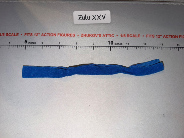 1/6 Scale Western Era Blue Neck Scarf