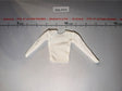 1/6 Scale White Long Sleeve Undershirt