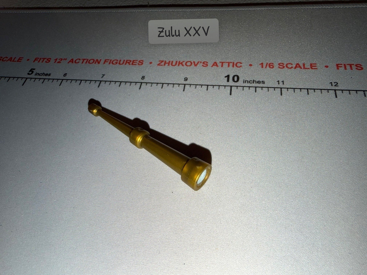 1/6 Scale Napoleonic Western Naval Officer Brass Telescope