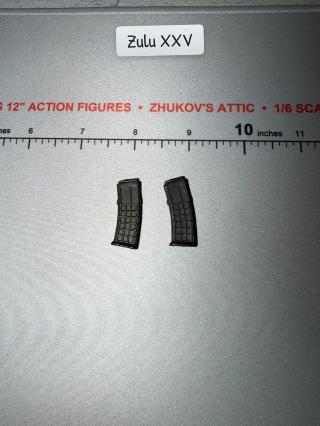 1/6 Scale Modern M4 Curved Rifle Magazine Lot - Ultimate Soldier