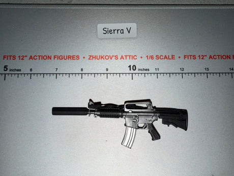 1/6 Scale Ultimate Soldier Modern Era M4 Carbine Rifle with Suppressor and Sling