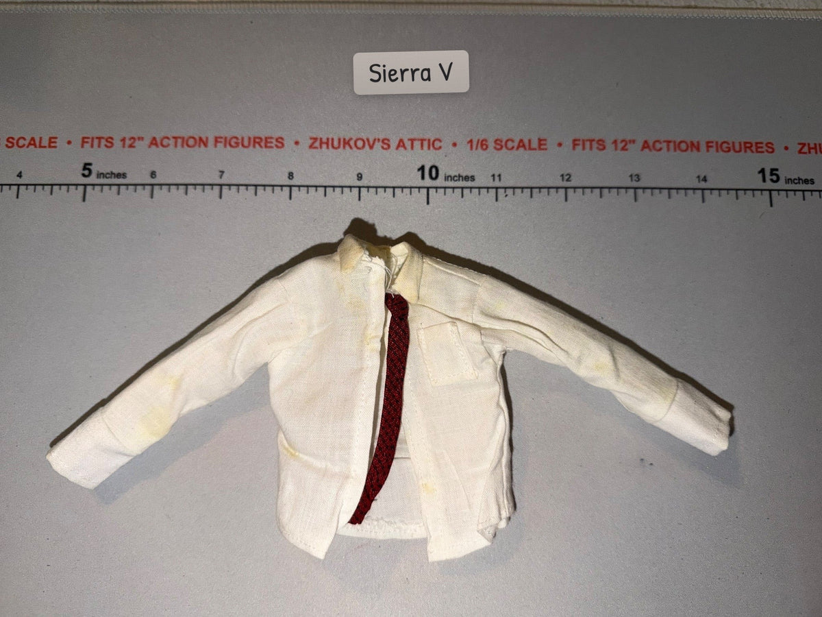 1/6 Scale Modern Era Civilian Dress Shirt with Tie