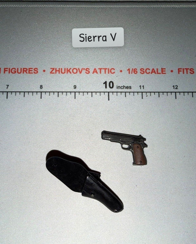 1/6 Scale Vietnam M1911 Pistol and Holster Set - SOTW