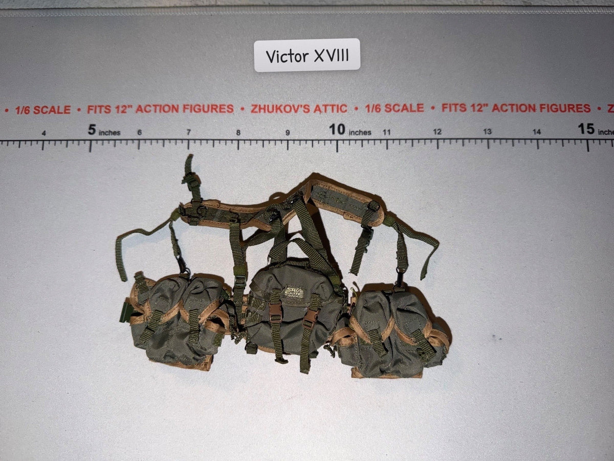 1/6 Scale Modern Era Russian Load Bearing Equipment Web Gear - ujindou