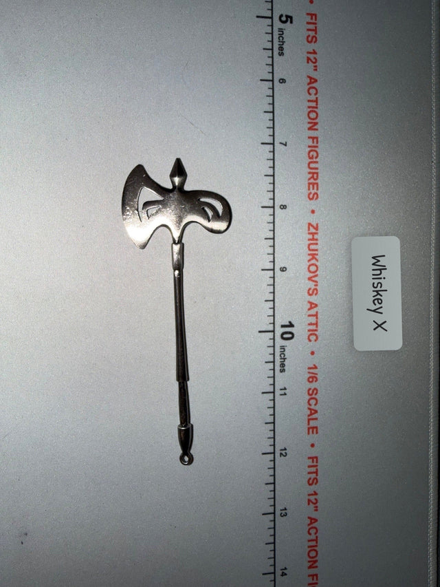 1/6 Scale Medieval Fantasy Battle Axe - Metal
