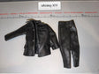 1/6 Scale Modern Black Civilian Biker Uniform