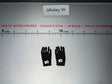 1/6 Scale Modern Era Black Gloves