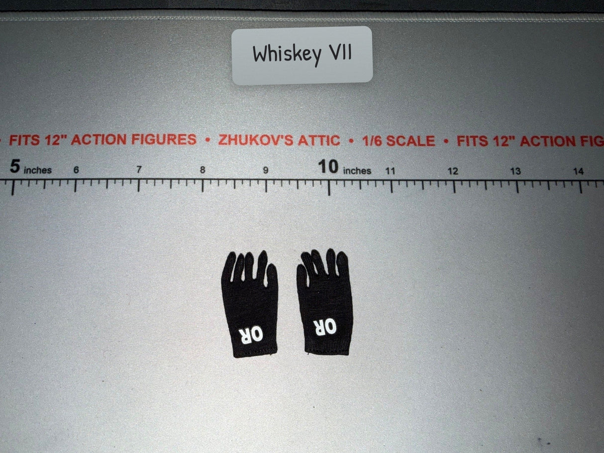 1/6 Scale Modern Era Black Gloves