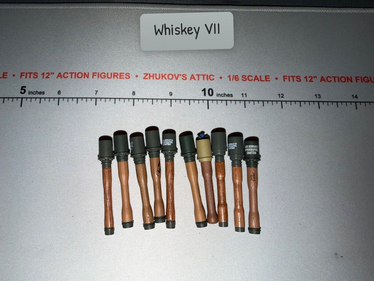 1/6 Scale WWII German Grenade Lot