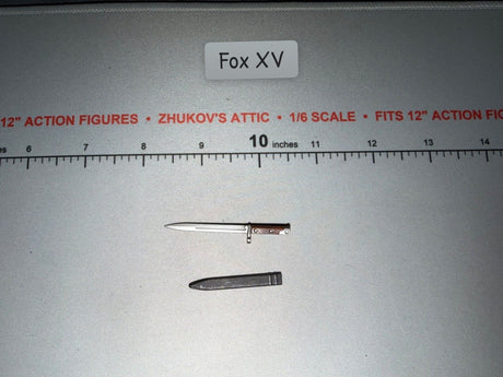1/6 Scale WWII Russian Bayonet and Scabbard