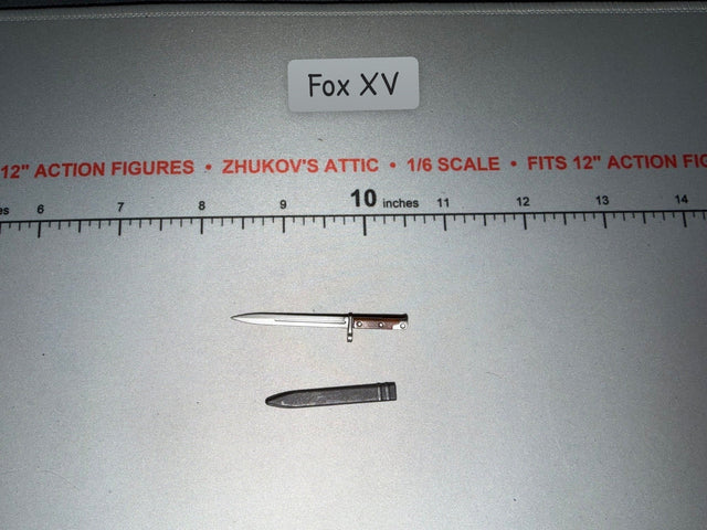 1/6 Scale WWII Russian Bayonet and Scabbard