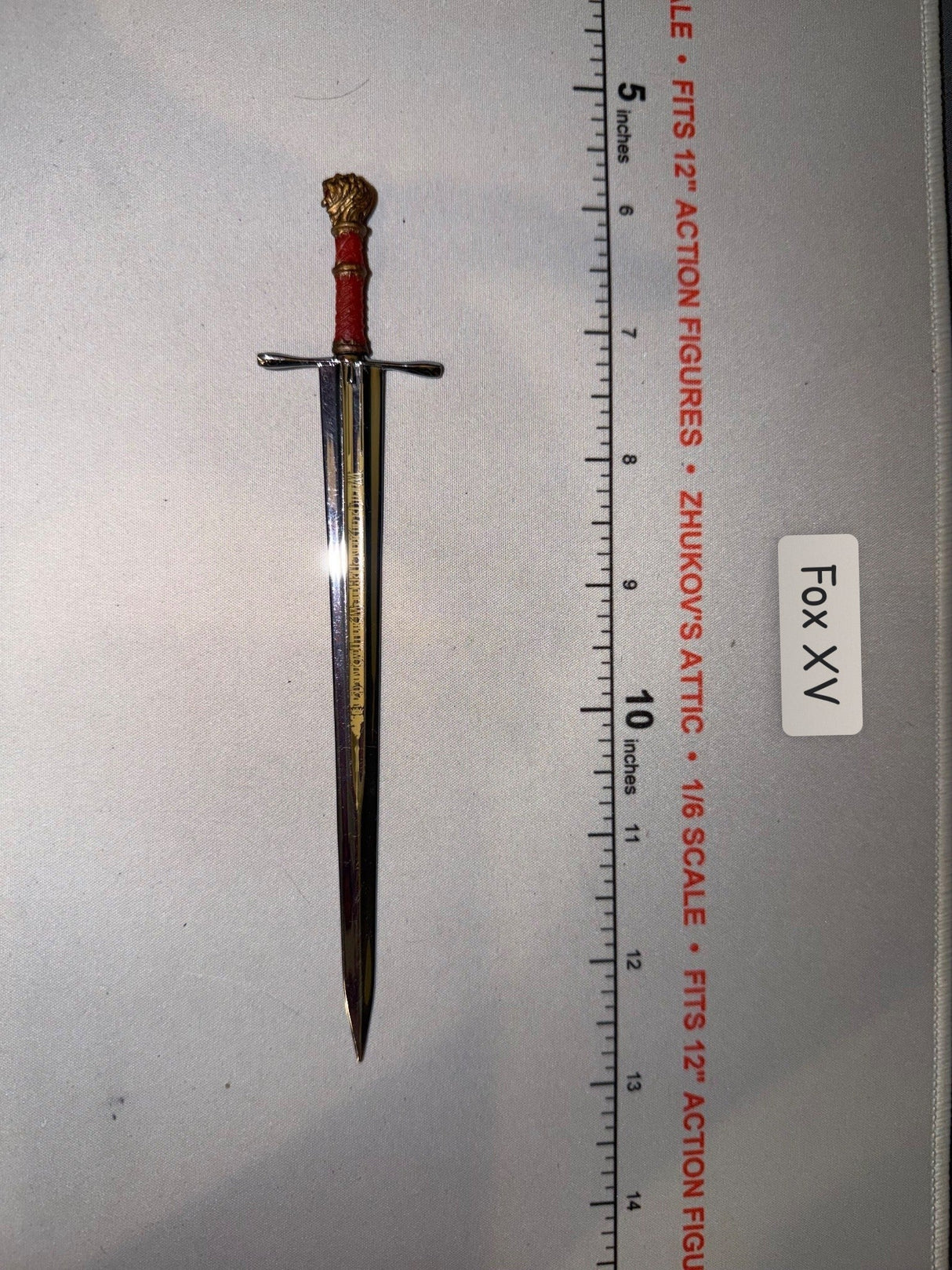 1/6 Scale Medieval Fantasy Lion Pommel Sword