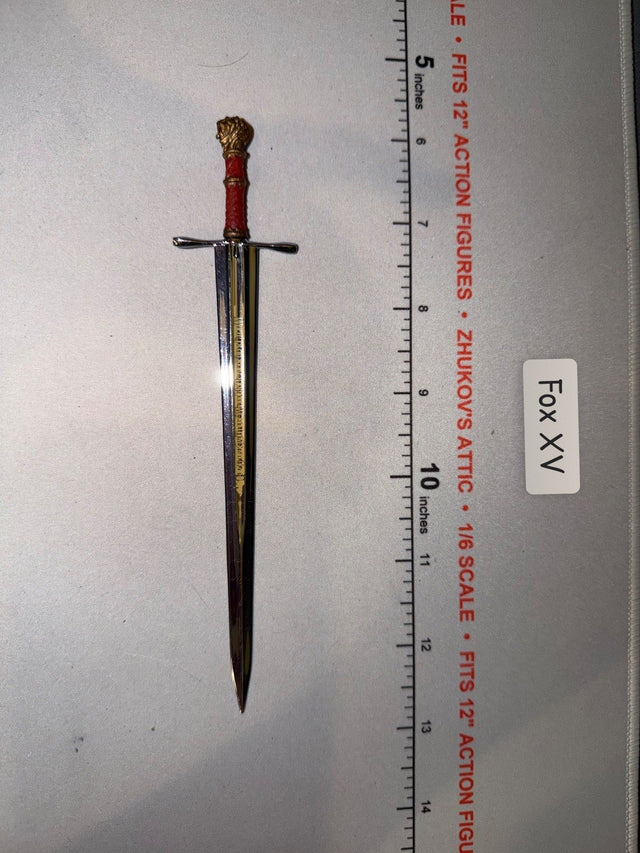 1/6 Scale Medieval Fantasy Lion Pommel Sword