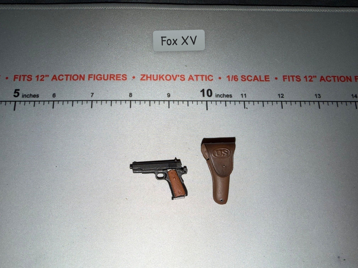 1/6 Scale WWII US M1911 Pistol and Holster Set