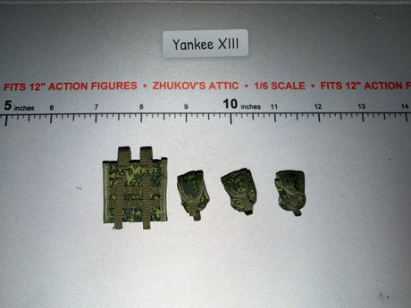 1/6 Scale Modern Era Russian Digital Camouflage Ammunition Pouches