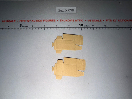 1/6 Scale Vietnam M-60 Machine Gun Carboard Ammunition Sleeves