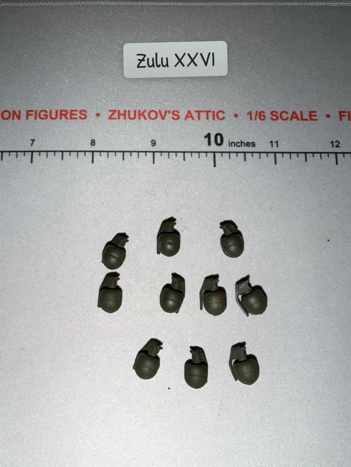 1/6 Scale Vietnam Hand Grenade Set