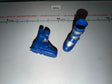 1/6 Scale Modern Era Blue and Silver Ski Boots - Science Fiction - GI Joe