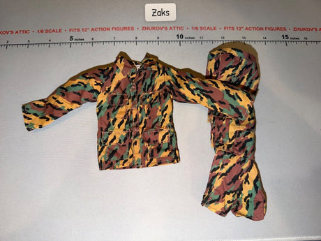 1/6 Scale WWII Belgian Army Camouflage Uniform - GI Joe