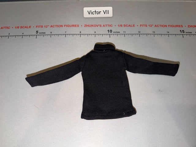 1/6 Scale Modern Era Black Turtleneck Sweater