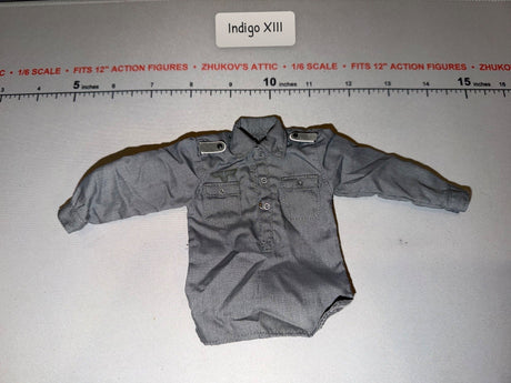 1/6 Scale WWII German Grey Field Shirt