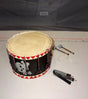 1/6 Scale WWII German Waffen Field Drum with Drumsticks and Strap - DID