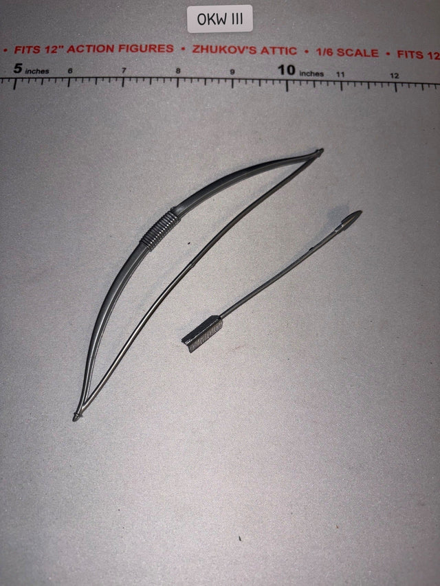 1/6 Scale Medieval Bow and Arrow Set