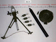 1/6 Scale Vietnam Mortar Set with Tripod and Rounds