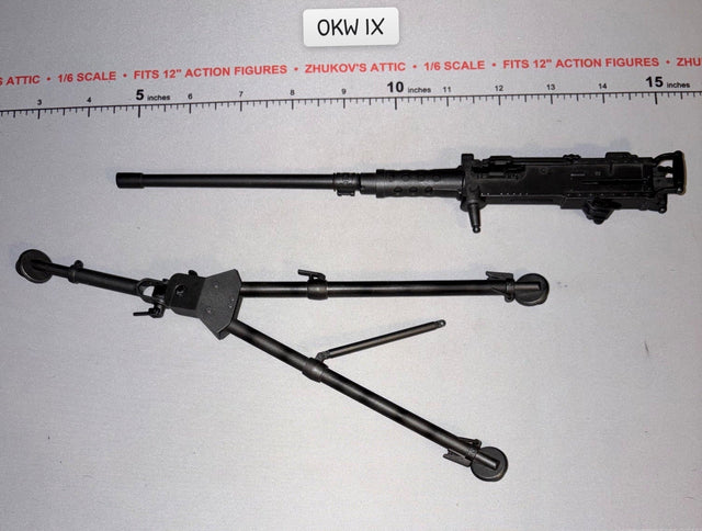 1/6 Scale WWII US Machine Gun with Tripod Mount
