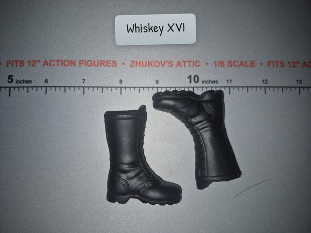 1/6 Scale Modern Era Black Combat Boots